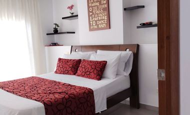 Apartaestudio amoblado en Condominio Gaira con aire acondicionado y zona social completa – Floridablanca