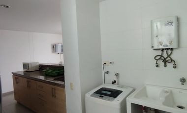 Apartaestudio amoblado en Condominio Gaira con aire acondicionado y zona social completa – Floridablanca