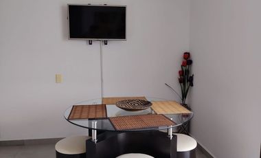 Apartaestudio amoblado en Condominio Gaira con aire acondicionado y zona social completa – Floridablanca