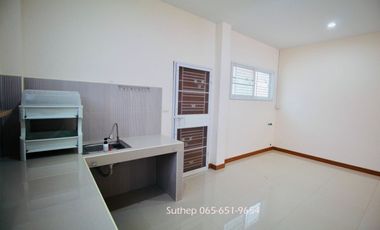 Single-storey detached house for sale, 60 sq.w.3 bedroomsThe Sun Home Village, Near Map Ta Phut Industrial Estate, Noen Phra, Rayong