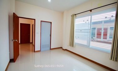 Single-storey detached house for sale, 60 sq.w.3 bedroomsThe Sun Home Village, Near Map Ta Phut Industrial Estate, Noen Phra, Rayong