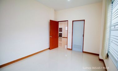 Single-storey detached house for sale, 60 sq.w.3 bedroomsThe Sun Home Village, Near Map Ta Phut Industrial Estate, Noen Phra, Rayong