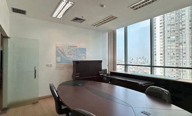 Disewakan Office Space / Kantor Fully Furnished 128m2 di APL Tower Central Park Jakarta Barat