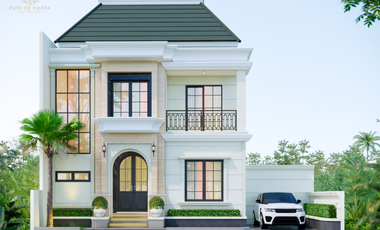 Rumah Mewah Kolam Renang Dijual Godean SHM dekat Tugu Jogja