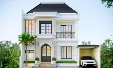 Rumah Mewah Kolam Renang Dijual Godean SHM dekat Tugu Jogja