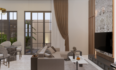 Rumah Mewah Kolam Renang Dijual Godean SHM dekat Tugu Jogja