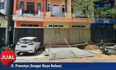 dijual ruko 2lt di Jl. Prasetya (Serdam) - Kubu Raya