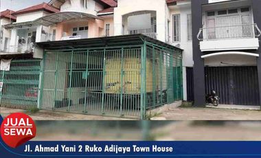 Dijual / Disewakan ruko 2lt full keramik, pinggir jalan Arteri Supadio