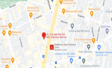OFICINA EN VENTA AV. INSURGENTES SUR 885, NAPOLES, BENITO JUAREZ, CDMX.