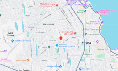 CASA EN VENTA EN POCITOS Y RIVERA A 15 MIN. DEL ACUARIO DEL PUERTO DE VERACRUZ.