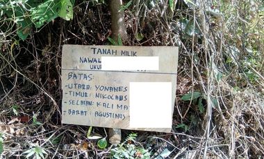 Dijual Cepat Tanah Labuan Bajo BU