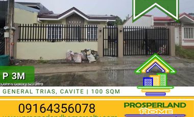 HOUSE & LOT FOR SALE – GENERAL TRIAS, CAVITE