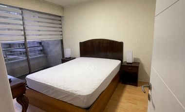 Departamento Amoblado  1 Dormitorio / Metro Manquehue