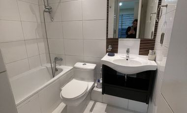 Departamento Amoblado  1 Dormitorio / Metro Manquehue