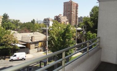 Departamento Amoblado  1 Dormitorio / Metro Manquehue