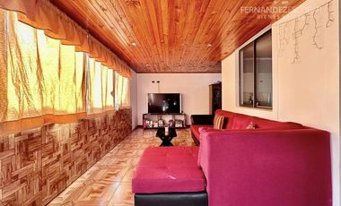 LOS ANDES - ARRIENDA CASA AMOBLADA 5D 4B 2E - VISTA CORDILLERA