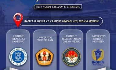 [HOT] GSH JUAL Kosan JATINANGOR (7 KAMAR) Dekat (Kampus UNPAD ITB IPDN) Sumedang-Bandung