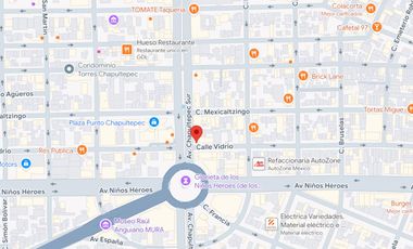 Depto Amueblado en Distrito Chapultepec