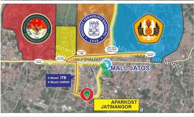 [HOT] KHF JUAL Kosan JATINANGOR (10 KAMAR) Dekat *KAMPUS UNPAD ITB IPDN Sumedang-Bandung