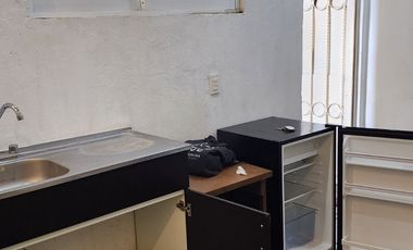 Estudio amueblado en renta. Cerca metro Oceanía.