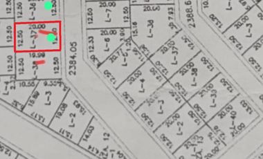 Terreno en Venta en Zacatecas, en Col. Ganaderos Bernárdez, cuenta con calle pavimentada y banquetas, con 250 m2 y todos los servicios listos para con