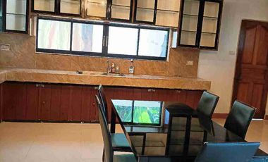 Single detached house with 6 bedrooms semi furnished inside Subd