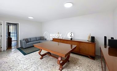 Departamento amueblado de 1 recámara (con opción a 2), cuarto de TV y estudio en la Roma Norte