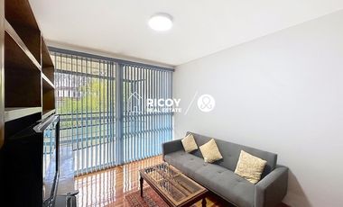 Departamento amueblado de 1 recámara (con opción a 2), cuarto de TV y estudio en la Roma Norte