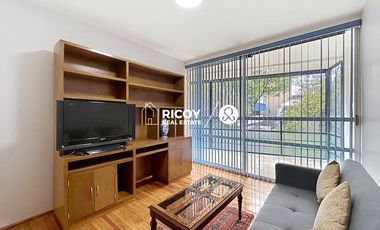 Departamento amueblado de 1 recámara (con opción a 2), cuarto de TV y estudio en la Roma Norte