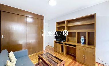 Departamento amueblado de 1 recámara (con opción a 2), cuarto de TV y estudio en la Roma Norte