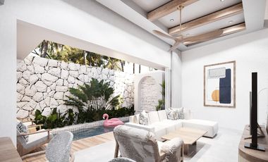 3-Bedroom Villa with Ricefield and Mountain Views in Kedungu