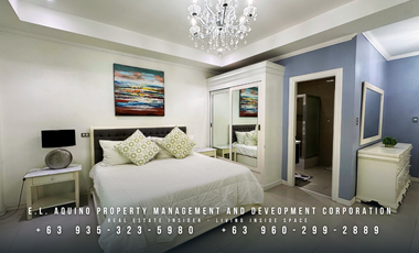 FOR RENT – 100 SQM Fully Furnished 1-Bedroom Condo with Utilities near Walking Street & Wild Orchid Resort, Angeles City, Pampanga