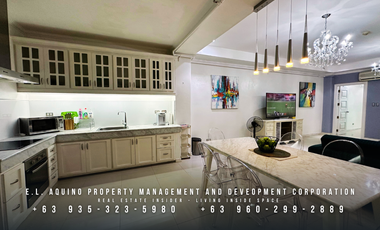 FOR RENT – 100 SQM Fully Furnished 1-Bedroom Condo with Utilities near Walking Street & Wild Orchid Resort, Angeles City, Pampanga