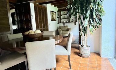 CASA EN VENTA EN BOSQUES DE LAS LOMAS, 3 RECÁMARAS, 1 RECÁMARA EN PLANTA BAJA, JARDÍN CON TERRAZA, CDMX