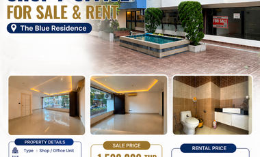 Shop / Office for Sale & Rent in Pattaya | Only 1.5M  🔥 | Rent 12K