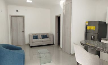 Suite amoblada de alquiler en Cumbres Altas, 1 parqueo, Los Ceibos.