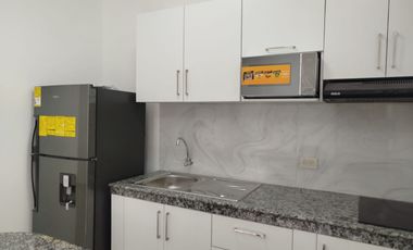 Suite amoblada de alquiler en Cumbres Altas, 1 parqueo, Los Ceibos.