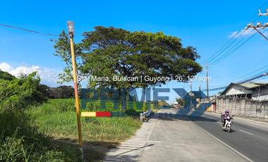 Commercial lot along main road of Sta. Maria - For SALE!