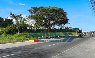 Industrial lot along main road of Sta. Maria - For SALE!