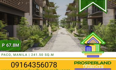 TOWNHOUSE FOR SALE – PACO, MANILA