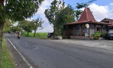 Tanah Pekarangan di kota wates pemandangan sawah kulonprogo yogyakarta