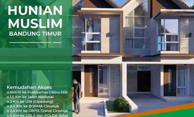 Dijual Rumah 2 Lantai Baru Murah di Cibiru