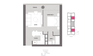 Departamento Rozas 677 | 1 D | Proyecto Nuevo
