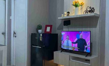 dijual apartemen green pramuka mewah full furnish baru type 2 br di jakarta pusat