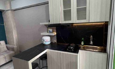 dijual apartemen green pramuka mewah full furnish baru type 2 br di jakarta pusat