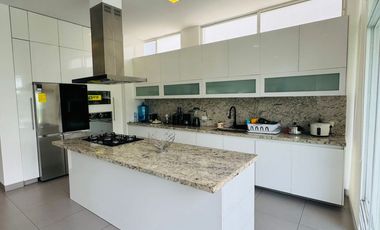 En alquiler lujosa y moderna casa full amoblada en Isla Del Rio, Isla Mocoli, Samborondon