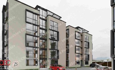 Preventa de departamentos de 2 recámaras en colonia La Paz, a 8 minutos de Cholula y de Angelópolis.