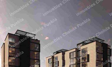 Preventa de departamentos de 2 recámaras en colonia La Paz, a 8 minutos de Cholula y de Angelópolis.