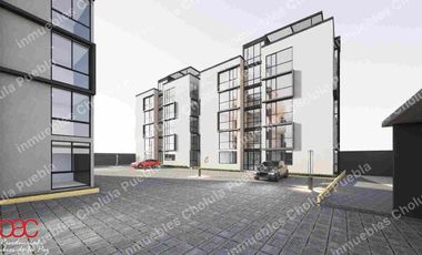 Preventa de departamentos de 2 recámaras en colonia La Paz, a 8 minutos de Cholula y de Angelópolis.