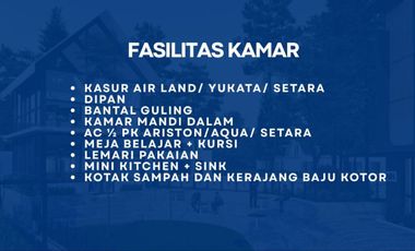 [HOT] RMY JUAL Kosan IPB (5 KAMAR) Dekat (KAMPUS IPB) Kost FURNISHED Dramaga Bogor Barat